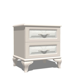 简欧角几su模型