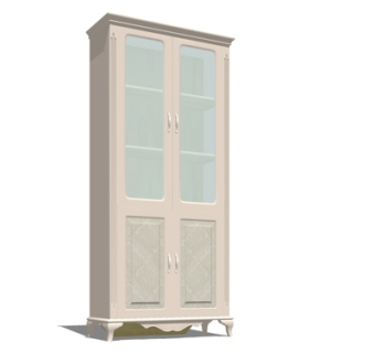 简欧酒柜su模型