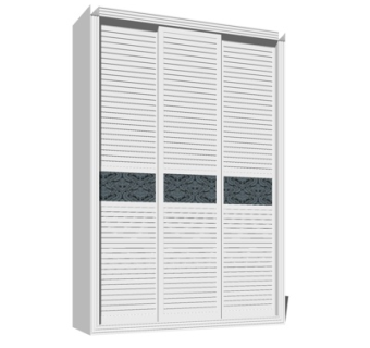 现代衣柜su模型