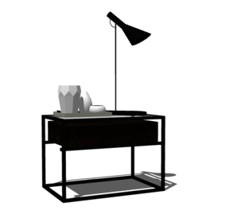 现代角几su模型