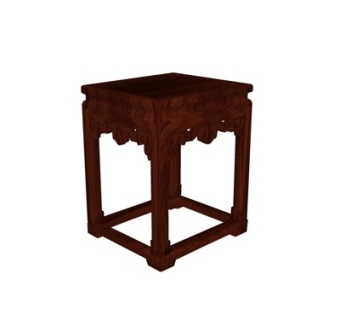 中式角几su模型