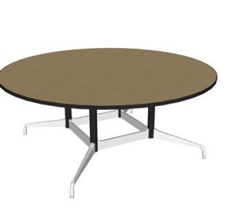 现代实木茶几su模型