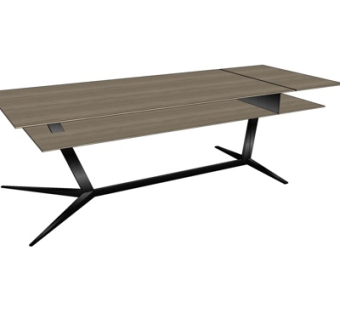 现代实木茶几su模型