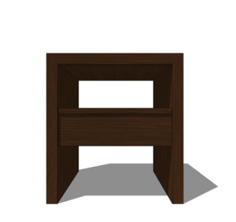 新中式角几su模型