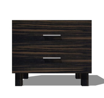 新中式角几su模型