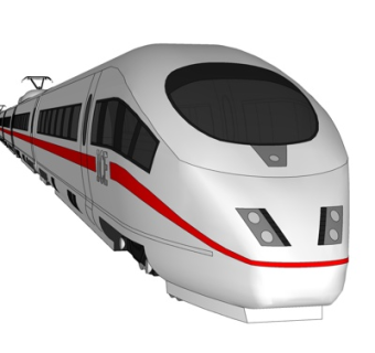 现代高铁su模型