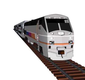 现代动车组su模型