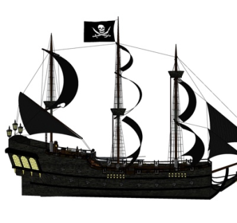 北欧古代帆船su模型