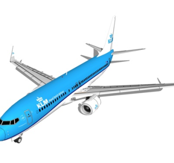 现代大型客机su模型