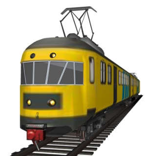 现代动车组su模型