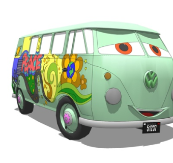 现代家用汽车su模型