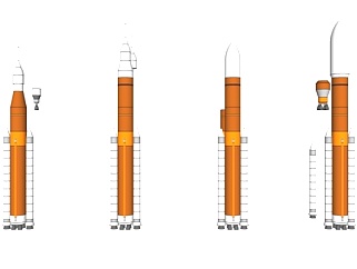 现代火箭su模型