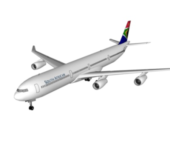 现代大型客机su模型