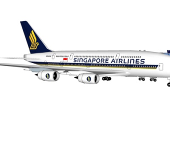 现代大型客机su模型