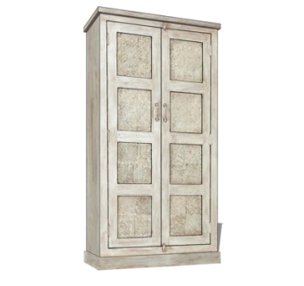 工业风双开门衣柜su模型