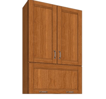 美式实木衣柜su模型