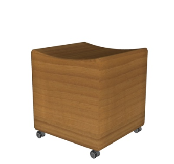 现代布艺凳子su模型