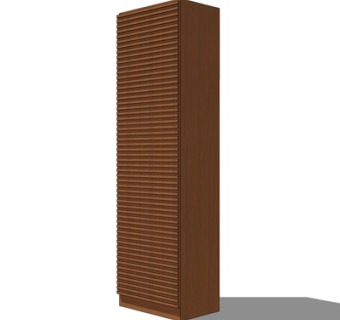 现代衣柜su模型