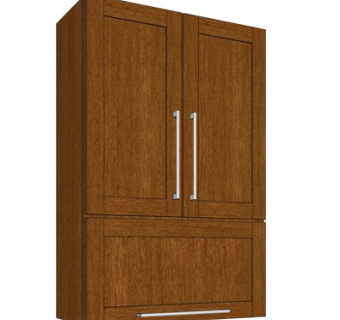 新中式衣柜su模型