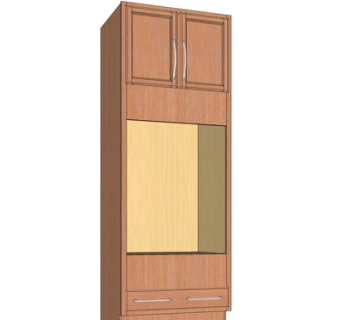 新中式衣柜su模型