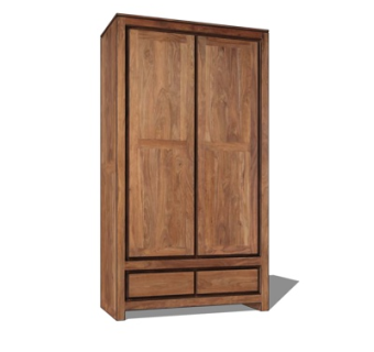 新中式衣柜su模型