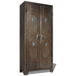 工业风衣柜su模型