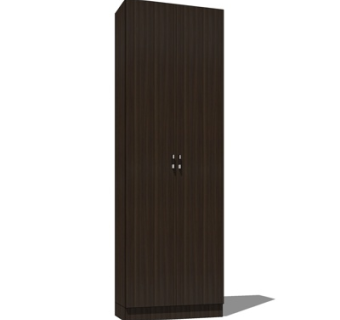 新中式衣柜su模型