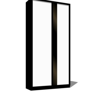 现代衣柜su模型