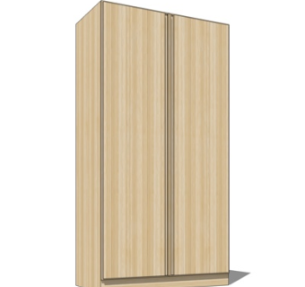 现代衣柜su模型