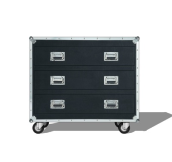 现代实木边柜su模型