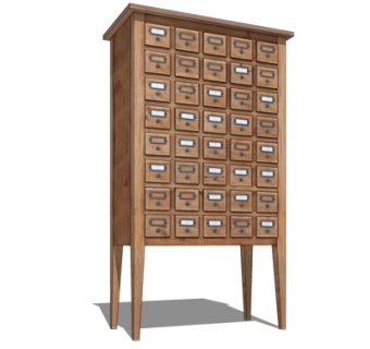 现代实木边柜su模型