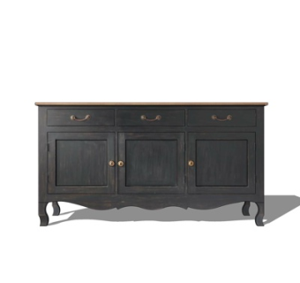 欧式实木边柜su模型