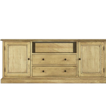 现代实木边柜su模型