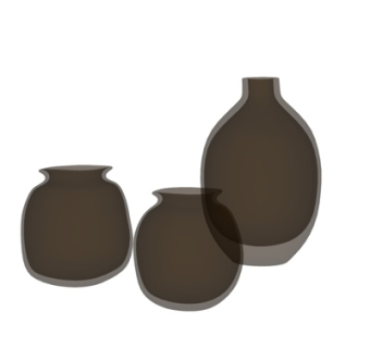 现代装饰品su模型