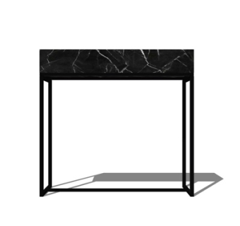 现代大理石端景台su模型