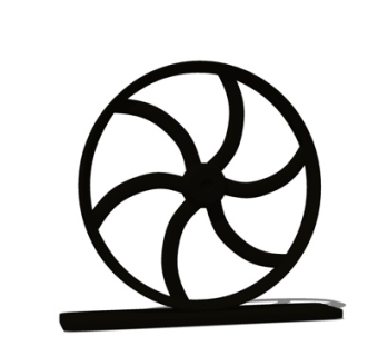 现代风车摆件su模型