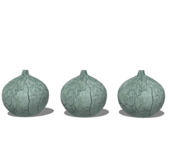 新中式陶瓷器皿su模型