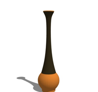 中式陶瓷器皿su模型