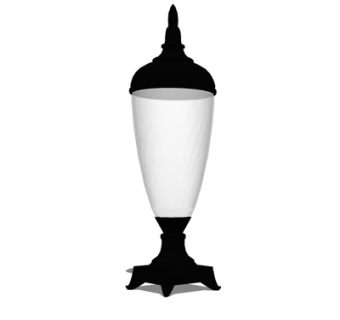 欧式玻璃饰品摆件su模型