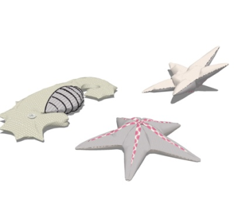 现代海星玩具su模型