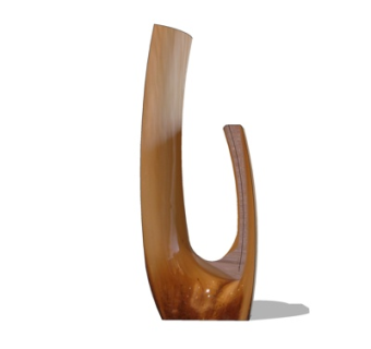 现代原木摆件su模型