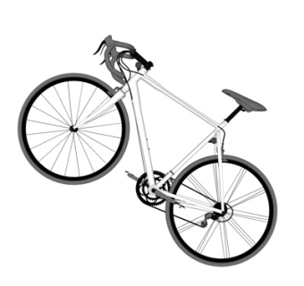 现代自行车su模型