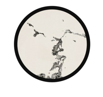 新中式印花装饰画su模型