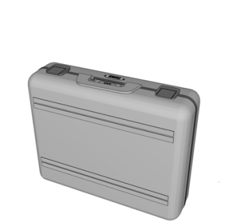 现代储物箱su模型