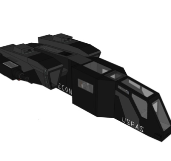 现代飞行器su模型