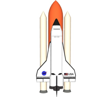 现代航天飞机su模型