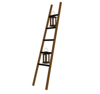 现代装饰品su模型