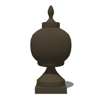 简欧装饰品su模型