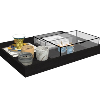 现代装饰品su模型