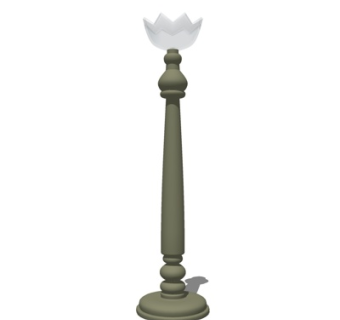 新中式装饰品su模型